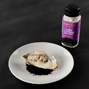 Sabatino Tartufi, NEW Smoked Truffle Salt, The First Ever All Natural Gourmet Smoked Truffle Salt, Kosher, NonGMO Project Certified oz, 4 oz