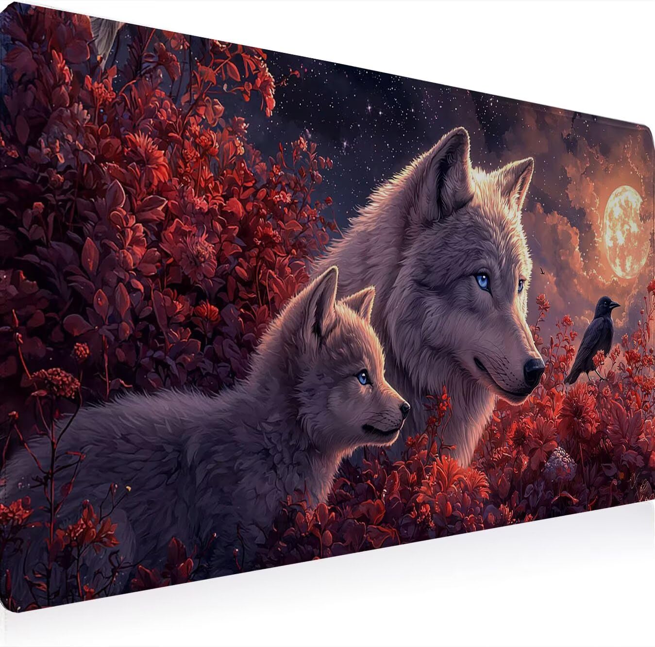 Podkładka pod mysz, podkładka pod mysz XXL 1200 x 600 mm podkładka pod mysz dla graczy, wodoodporna gumowa podstawa, duża podkładka pod mysz do gier na biurko wodoodporna antypoślizgowa do domowego