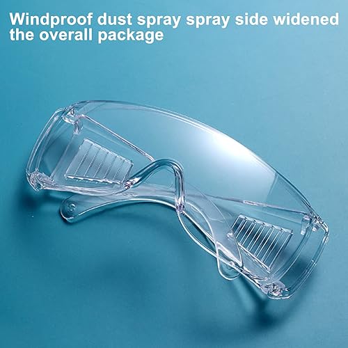 Miniatura 4 de Golden Scute 3 pares de gafas de seguridad, gafas de seguridad protectoras antivaho, protección ocular para laboratorio de química