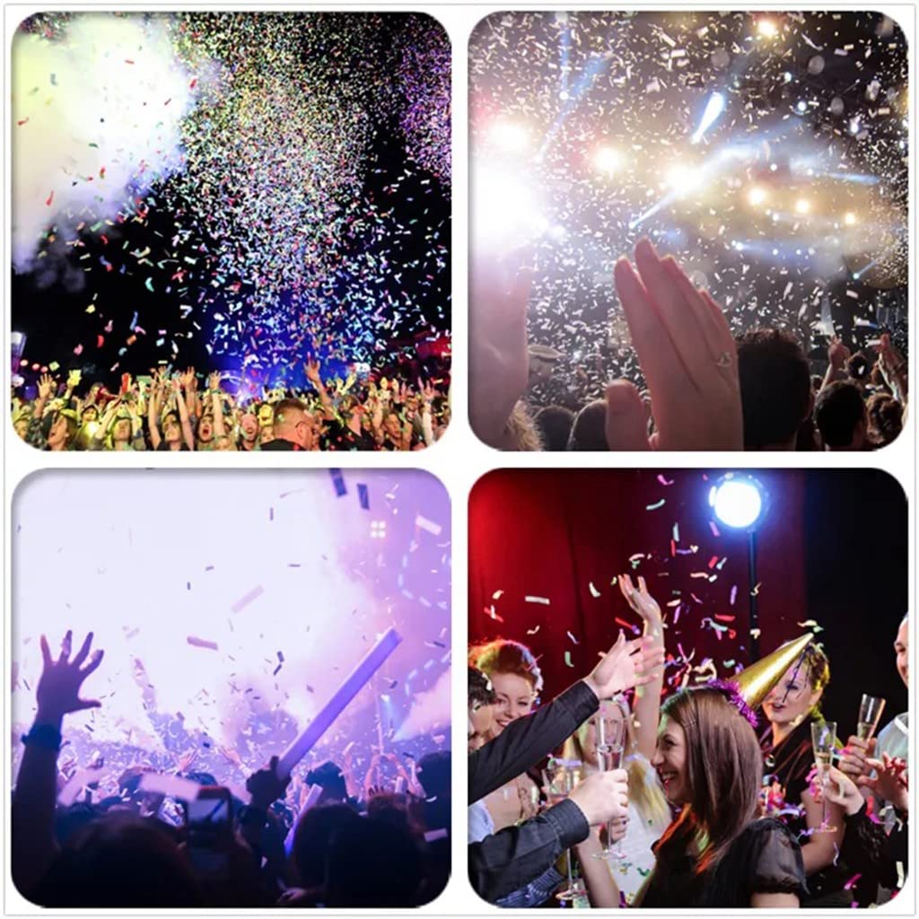 Pistola Elettronica Pistola A Spruzzo di Colore Etichetta Pistola A Spruzzo di Carta Attrezzatura da Palco per Dj per Matrimoni Atmosfera di Festa Puntelli