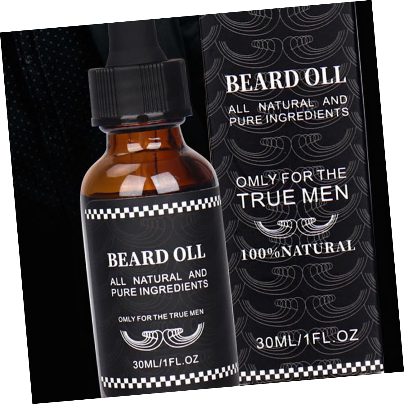 2piezas Natural Para Cuidado Barba Acondicionador Hidratante y Suavizante Para Crecimiento De Barba De De Huáscar Ingredientes Naturales