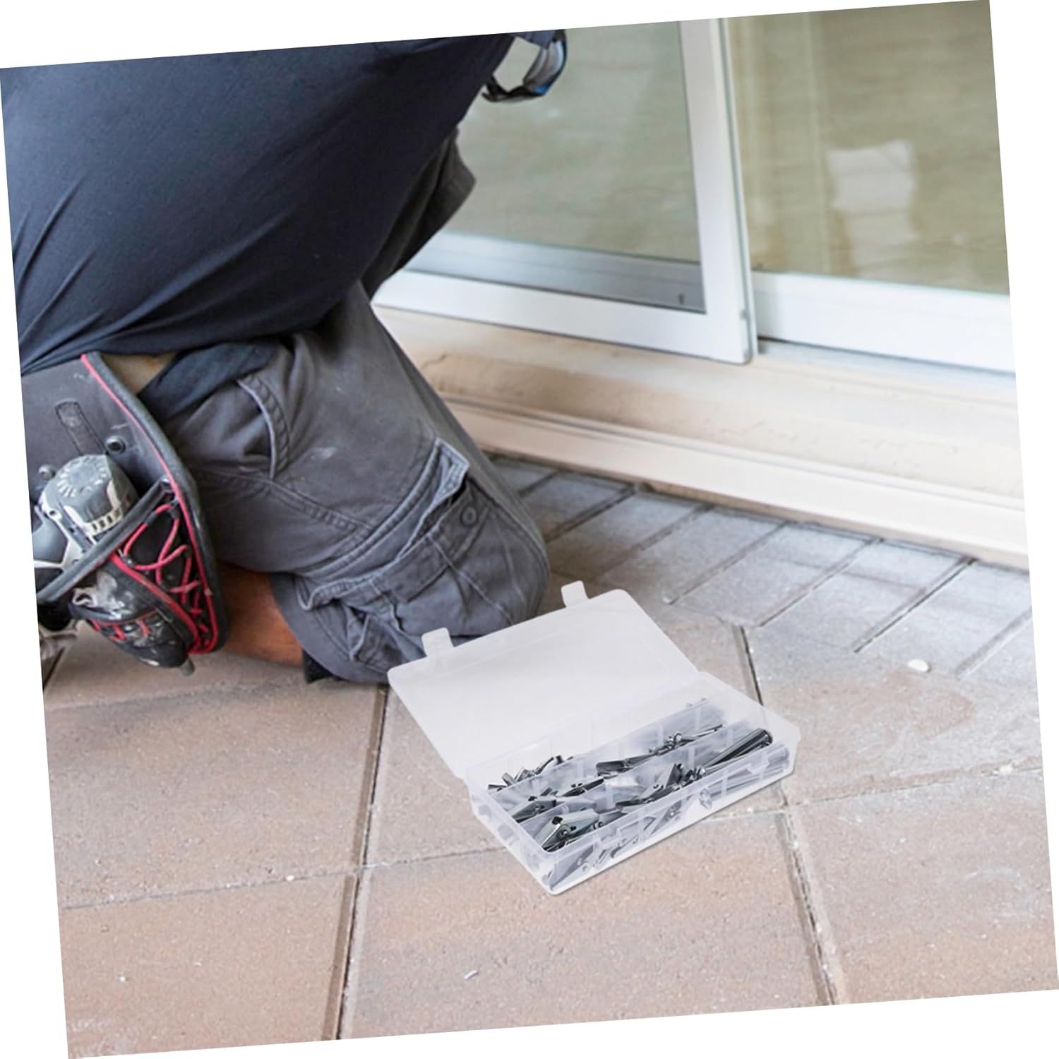 48pcs Drywall Anchor Carbon Steel Toggle Bolts Wing Nut Kit Expansion Screws for Wall Mounting