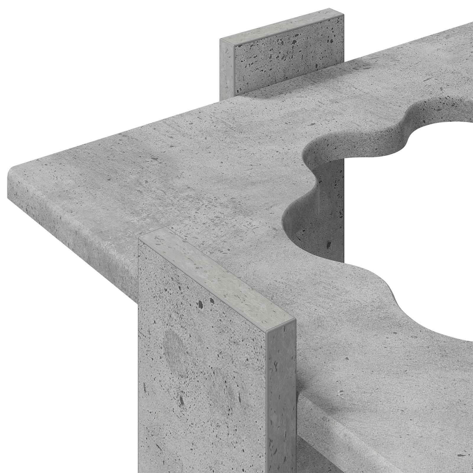 Stojak na kije bilardowe, materiał drewnopochodny, 8 otworów