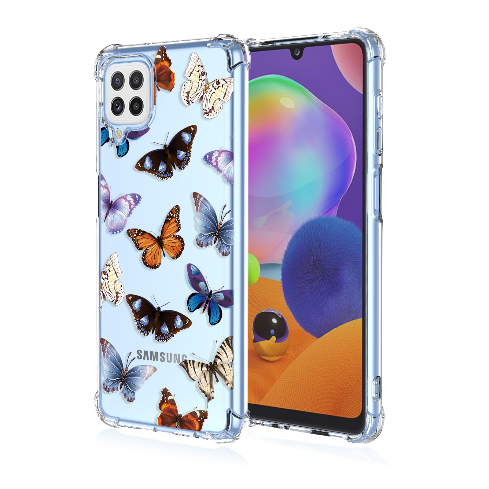 Coque Galaxy F62 antichoc aux finitions soignées imprimé fleurs - 6