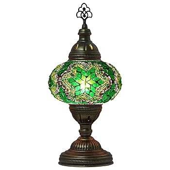 その他 vintage Turkish Lamp mozaist Moroccan Turkish Lamp – Colorfull Mosaic Glass