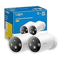 Tapo C425 Telecamera WiFi Esterno Senza Fili 2K 4MP con Base Magnetica