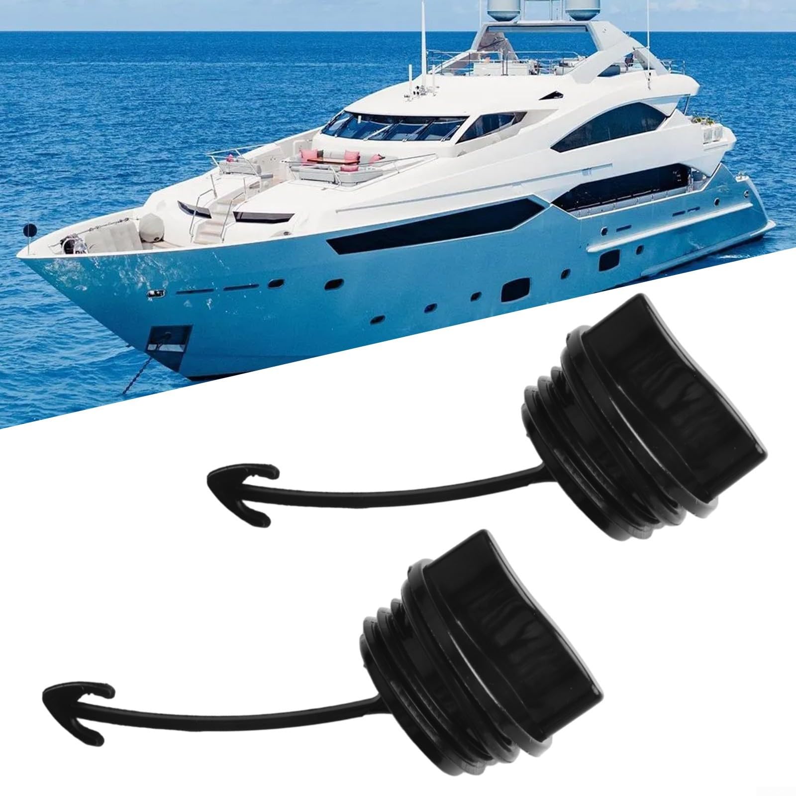 2 Stück Ablaufverstopfung – für Sea-Doo für Spark GTX GTR für RXP – 292002024/292001320 – Auto-Ersatz-Motoröl-Ablassstopfen