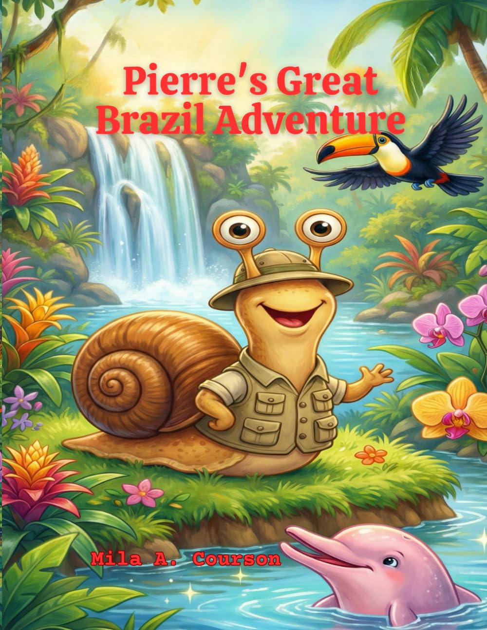 Never Give Up! Adventures of Pierre the Speedy Snail.: Pierre's Great Brazil Adventure