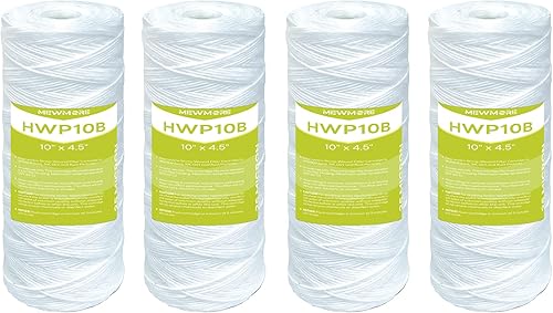 Cartucho de filtro de agua para toda la casa de 25 micrones, filtros de sedimentos para heridas de cuerda para agua de pozo, repuesto para 84637,