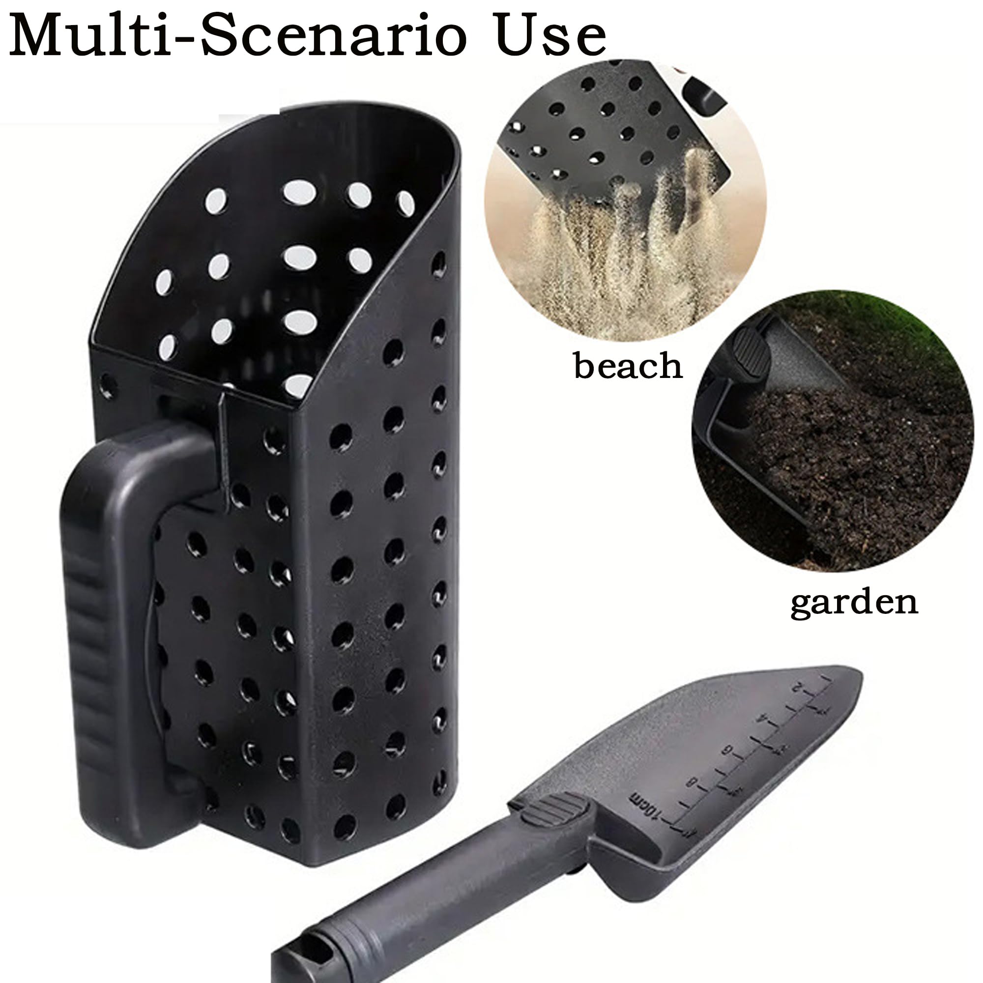 Conjunto De La Fiebre Del Oro De La Playa, Cuchara y Pala De Arena, Pala De Arena y Accesorios De Pala Para Detección De Metales, Herramienta De Caza y Excavación De Tesoros En La Playa y Más