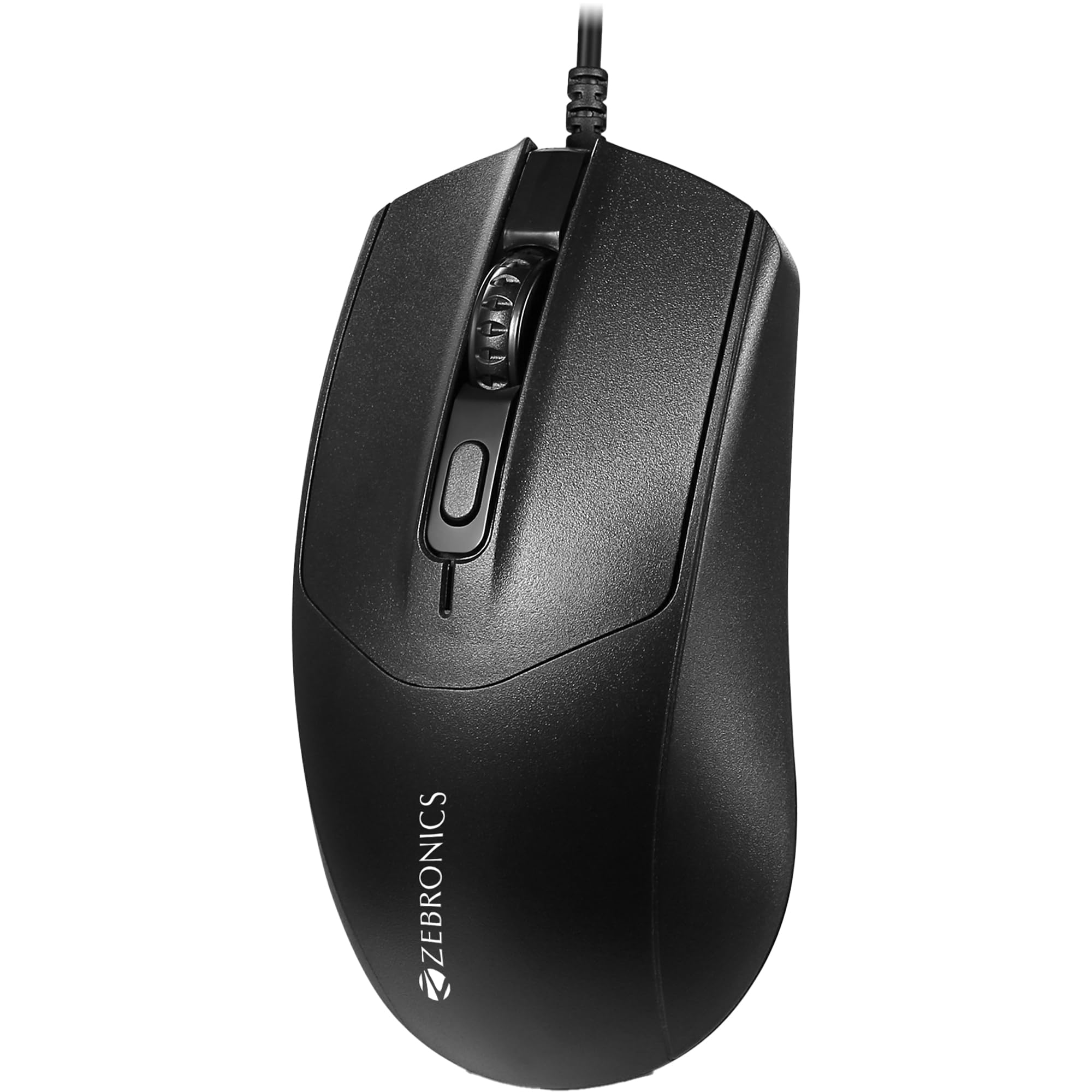 Zebronics Phero Plus Wired Gaming Mouse, Up to 2000 DPI, High Precision Opitcal Sensor, 4 Buttons, 1.3m Long USB Cable, Compatible with PC & Laptop, Multicolor LED, Ergonomic Design