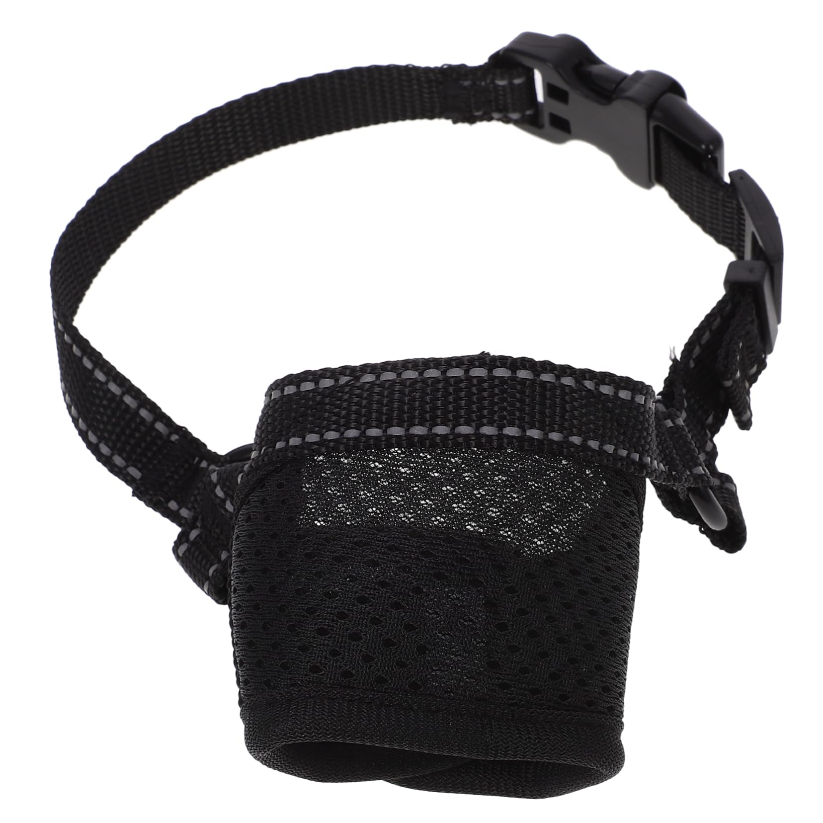 POPETPOP Dog Muzzle for Dogs Barking Bite Mouth Cover Durable Design for Outdoor Use S