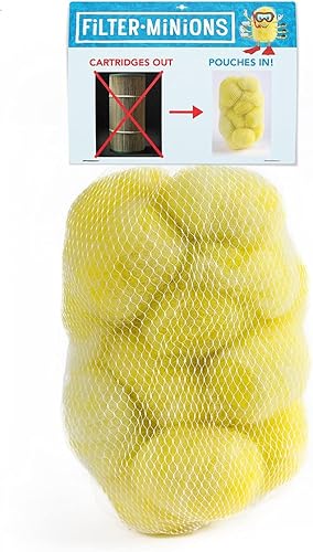 Miniatura 11 de Miracle Balls, 2 súper mini bolsas, filtros de repuesto para piscinas sobre el suelo y jacuzzis inflables, sustituye a los cartuchos estándar