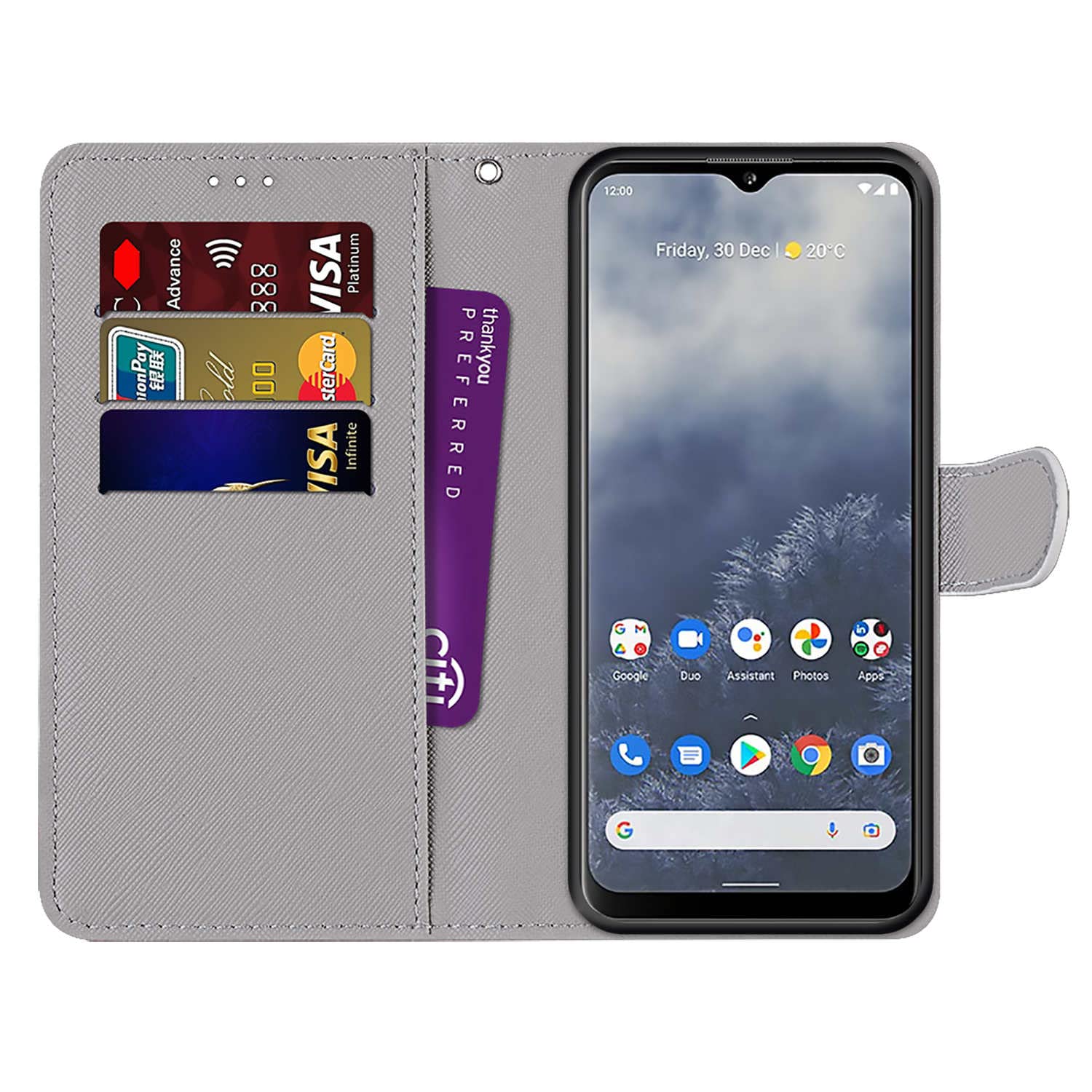 RonRun Cover Nokia G60 5G, Custodia a Libro con Supporto | FindTheDeal