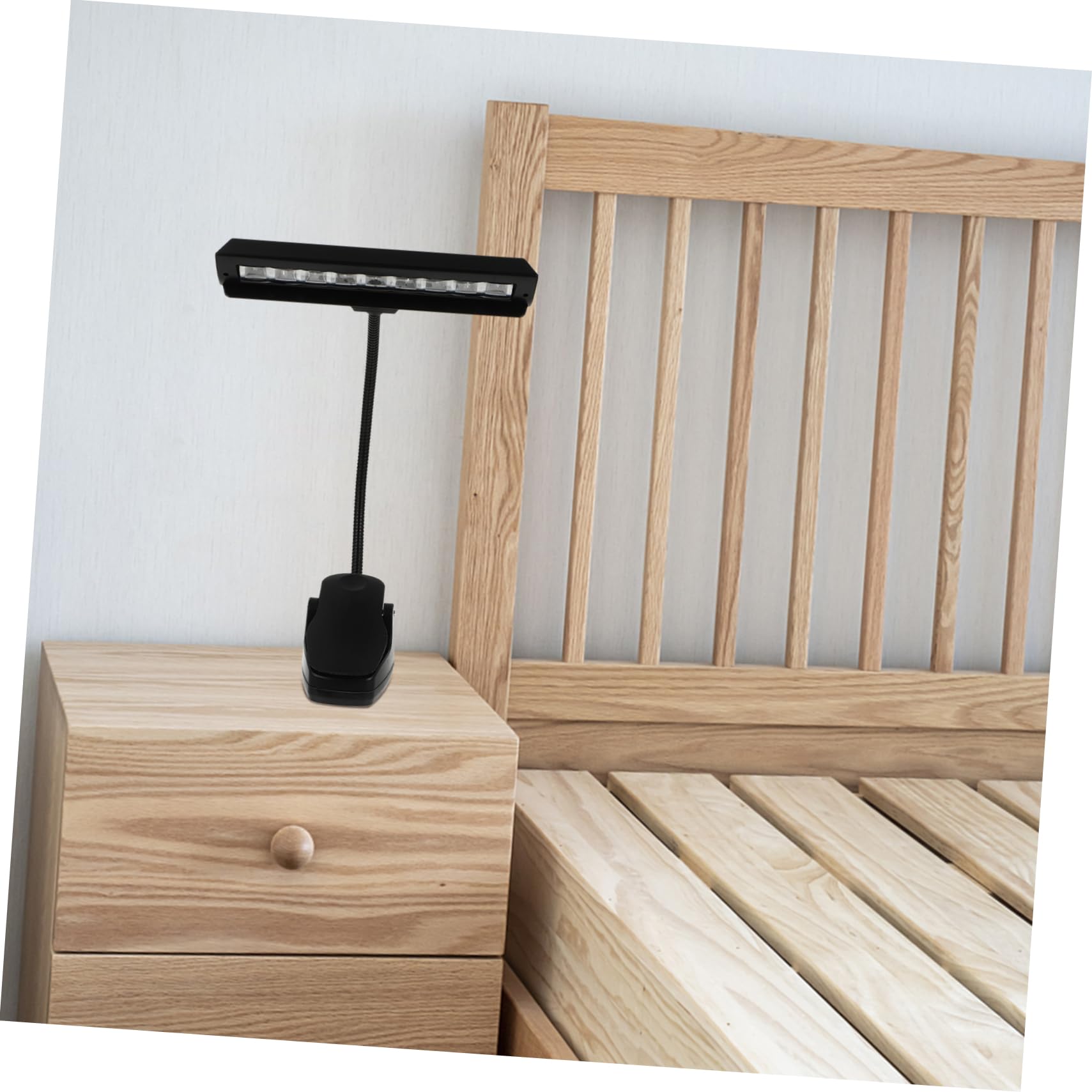 KKXXYQFC Lampada 1 Set Lampada da tavolo a LED per spartiti Lampada da tavolo con clip Lampada da scrivania per studio Lampada da lettura notturna con clip Lampada da comodino pieghevole Lampada a LED