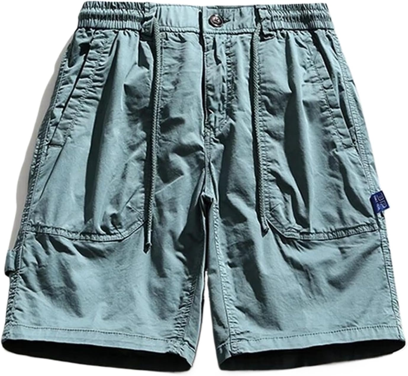 Summer Men Cargo Cotton Shorts Multi Pocket Casual Shorts Spring Mens Casual Jogger Pants Beach Shorts