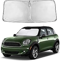 Vista 238 de EcoNour Parasol para parabrisas de camiones con bolsillo de almacenamiento Parasol reflectante de material 240T para protección contra rayos UV