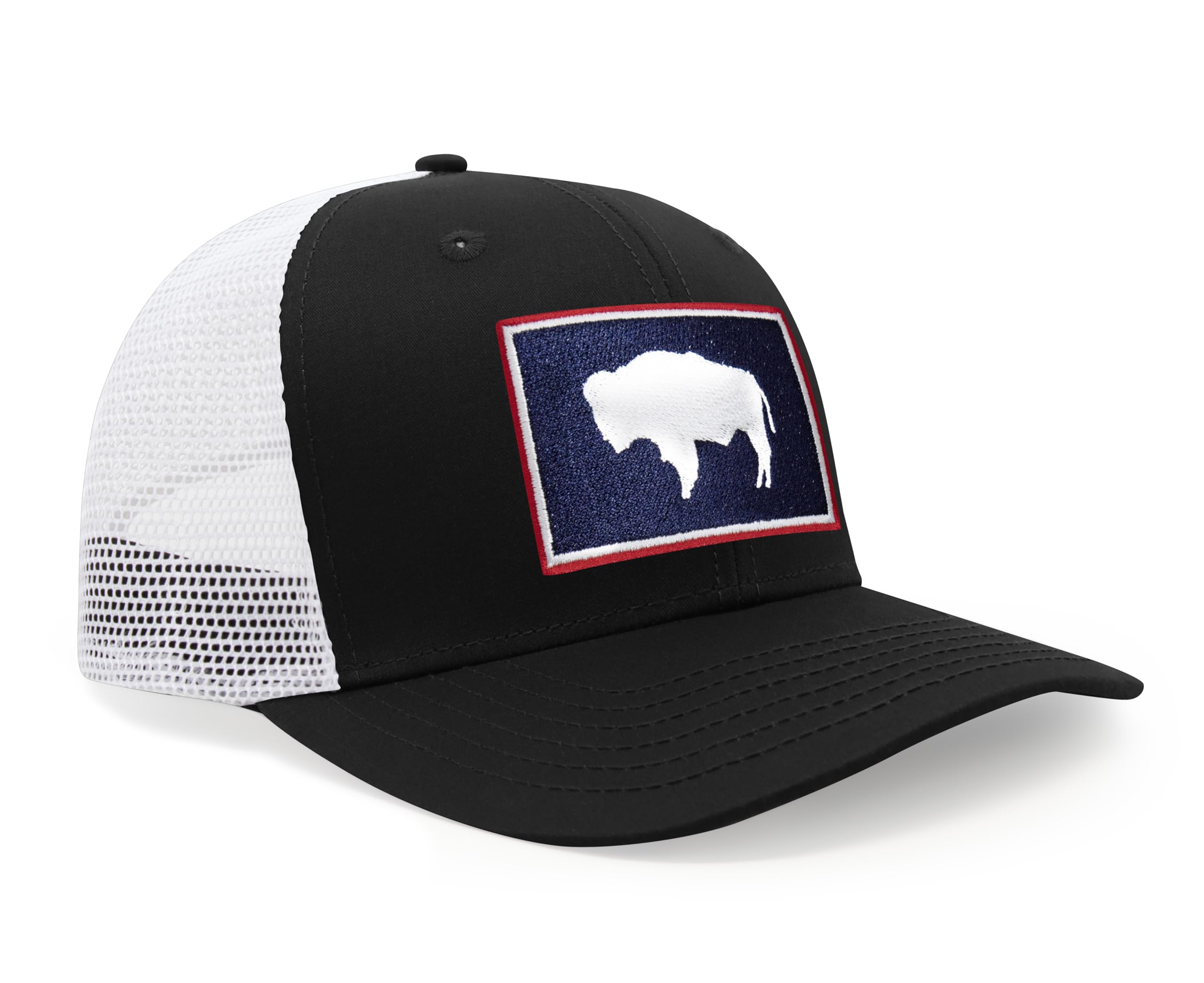 International Tie State Hat for Men and Women, Adjustable Snapback Trucker Baseball Cap with Embroidered Patch