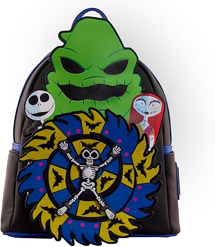 Miniatura 2 de Loungefly Mochila Disney - The Nightmare Before Christmas 30th - Mochila - Disney The Nightmare Before Christmas - Bonita bolsa coleccionable - Idea