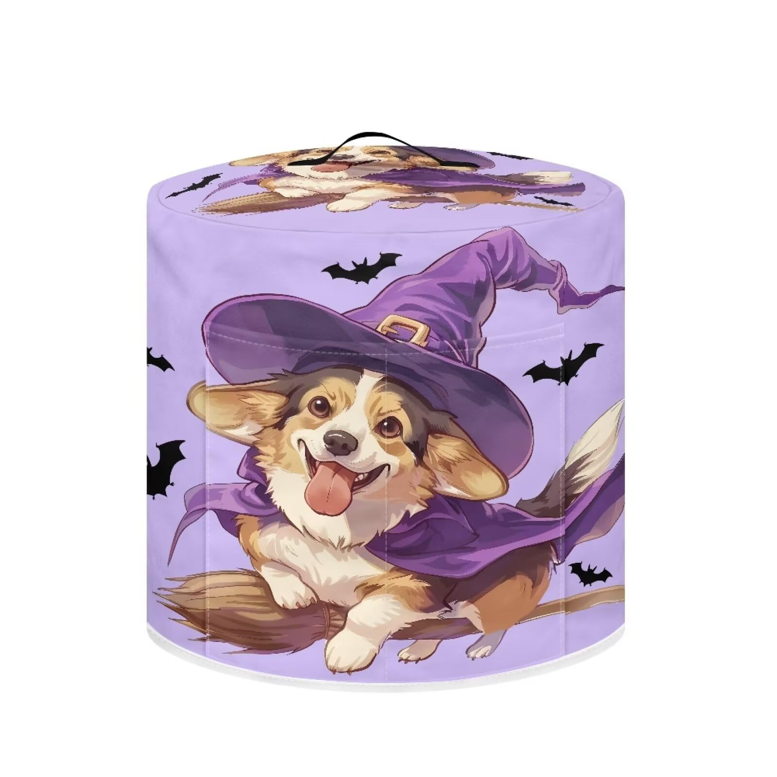 Wiryuouvt Puppy Rice Cooker Hat Dust Cover Appliance Storage for Instant Pot Accessories 3 Quart Bat Dust Covers
