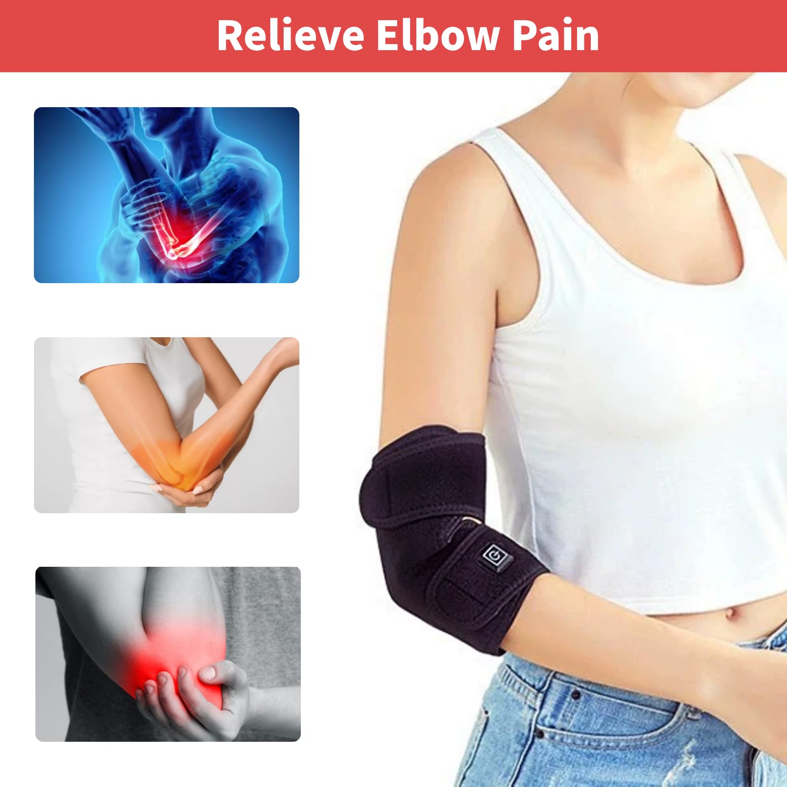 Fybida Heating Elbow Brace Support - Image 4