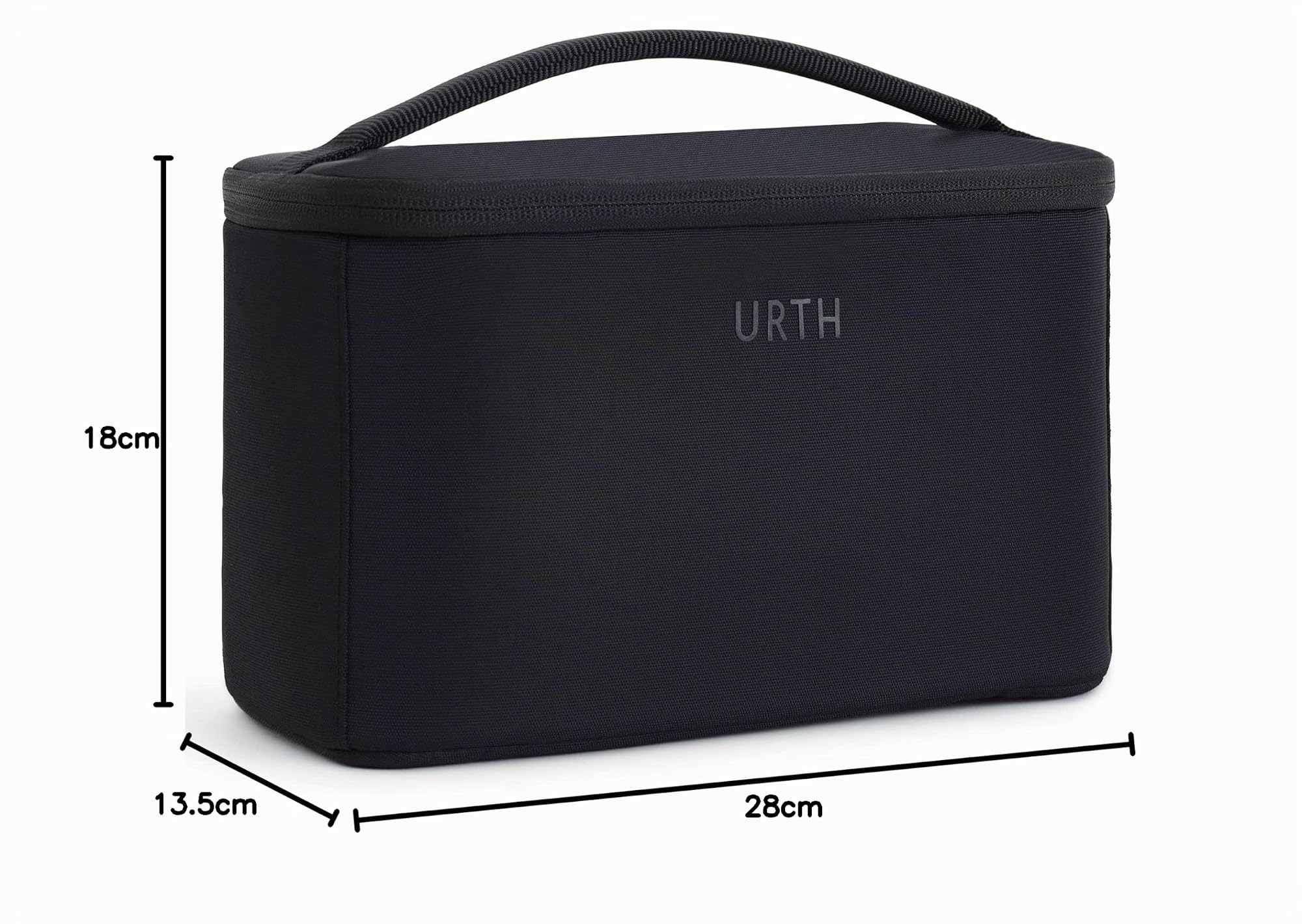 Urth Arkose 3,7L Kamera-Einsatztasche – Wasserabweisende, gepolsterte, recycelte Tasche für DSLR/SLR-Kamera, Objektiv und Fotozubehör