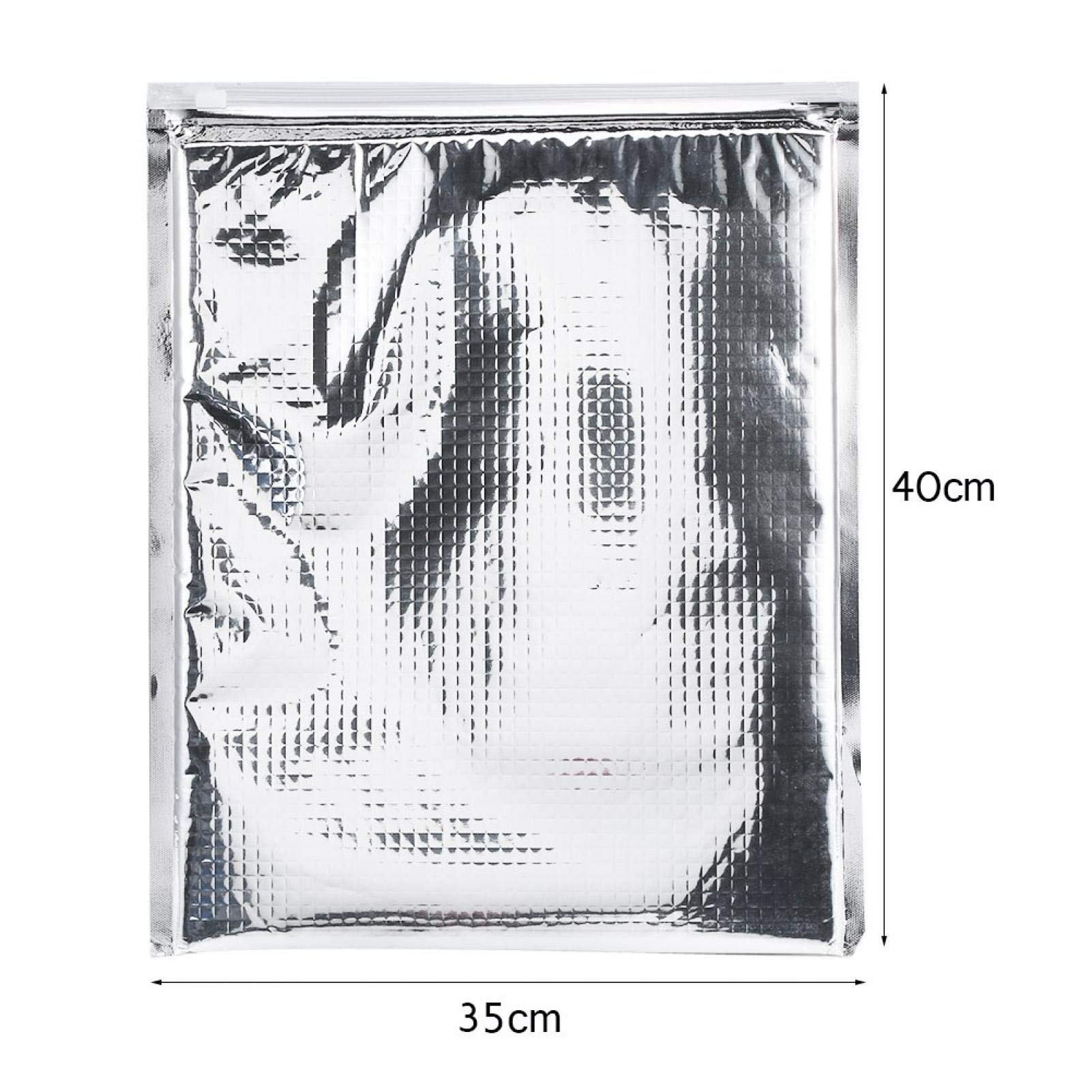 5 Teile/Satz Leichtgewicht Wasserdichte Isolierte Sandwich Taschen f¨¹r Reise Schule Picknick(35 * 40cm)