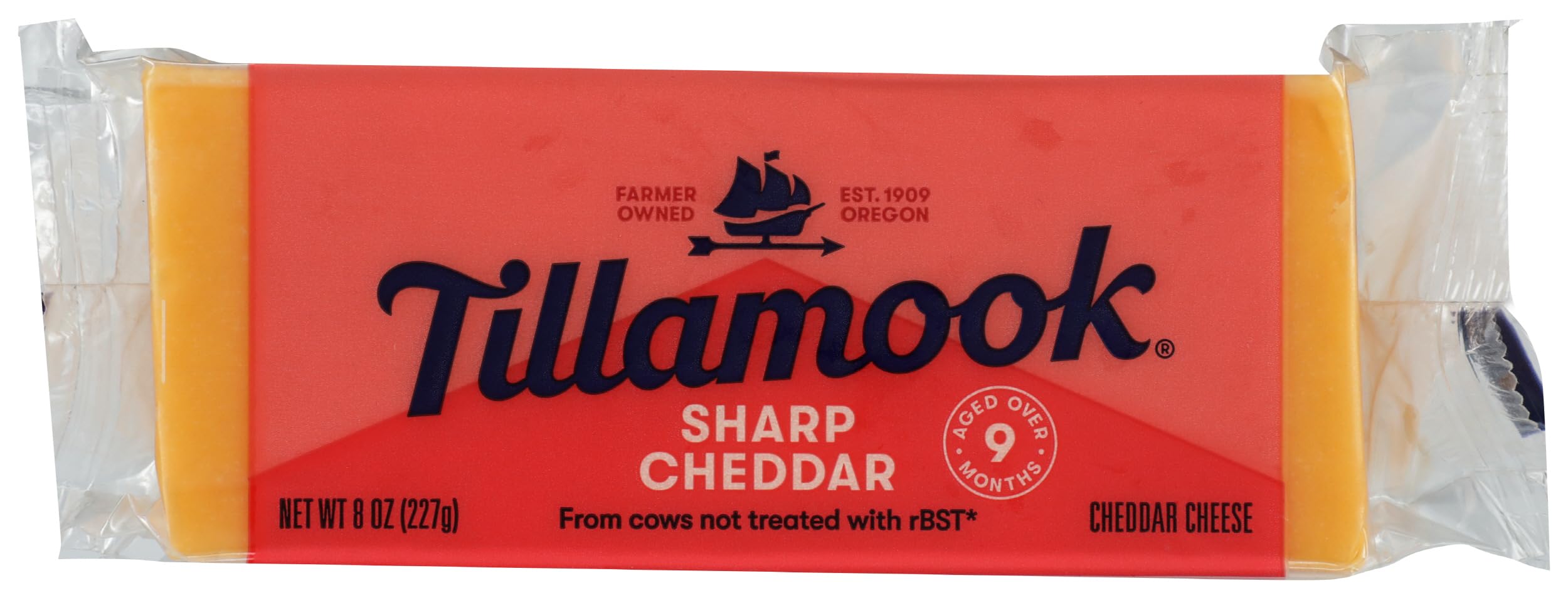 Tillamook, Cheddar Sharp Bar, 8 Ounce