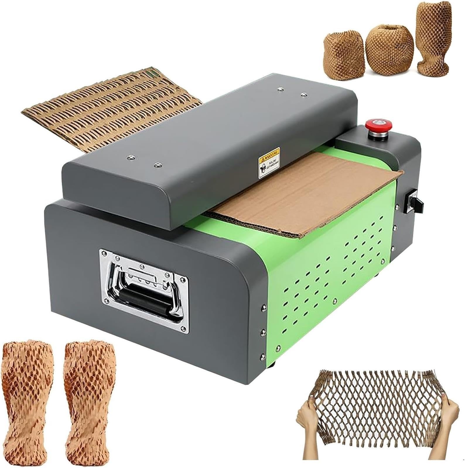 Máquina cortadora de Cajas corrugadas y trituradora de cartón