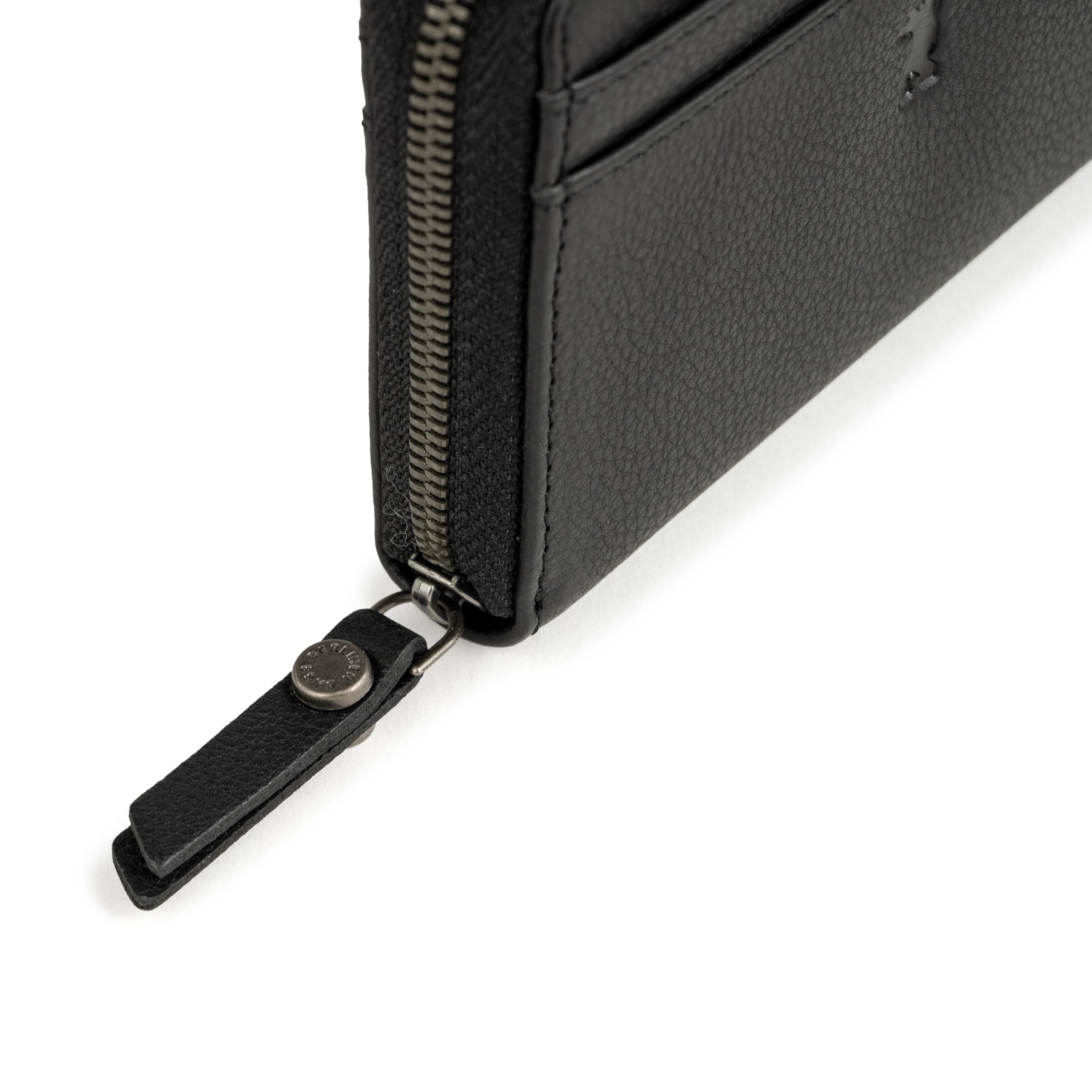Berliner Bags Geldbörse Klein ELSA Premium, Portemonnaie Damen - Schwarz | Kleines Damen Portemonnaie mit TÜV-geprüftem RFID-Schutz & Platz für 8 Karten, Münzfach, inklusive Geschenkbox
