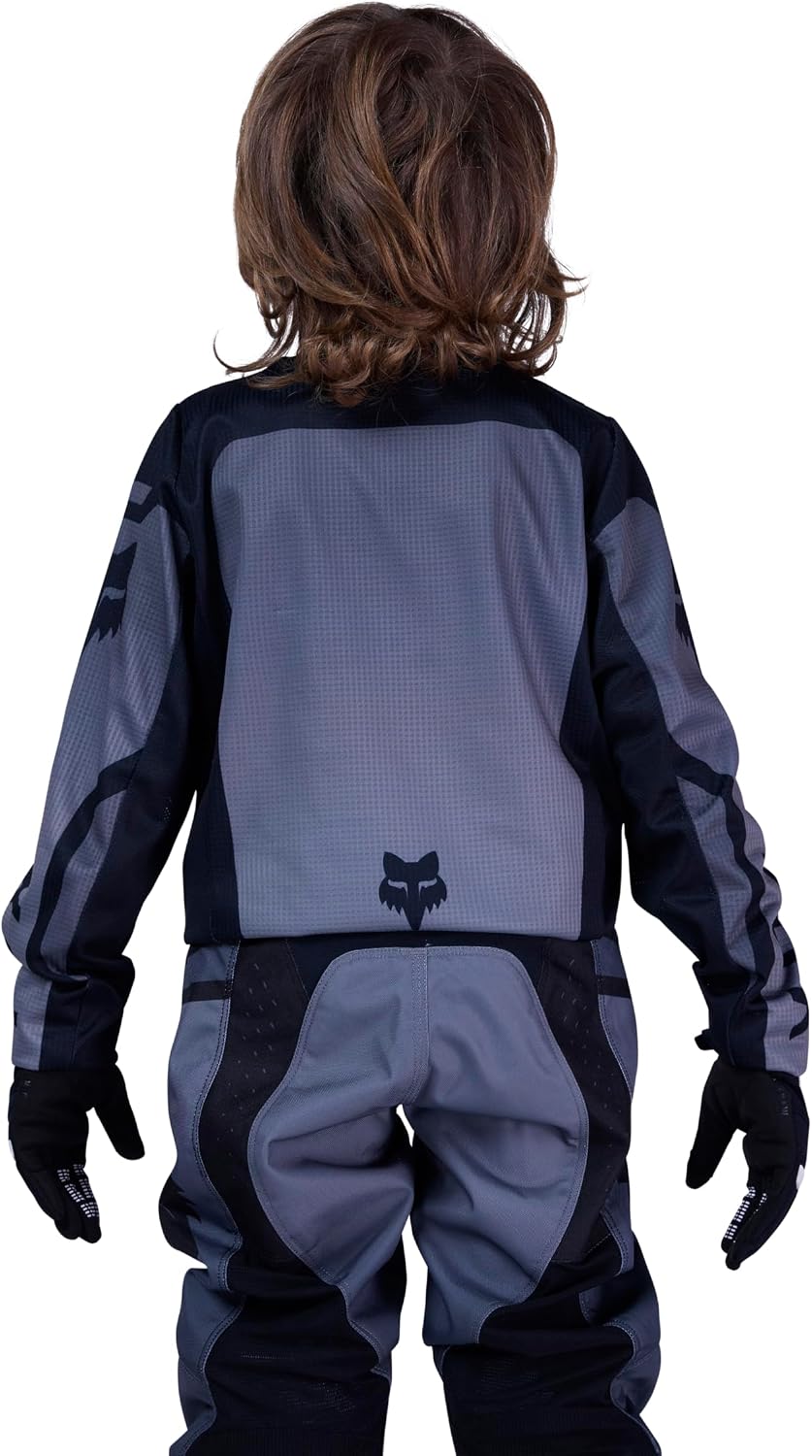Fox Racing Youth 180 Motocross Dirt Bike Jersey, Black, Large