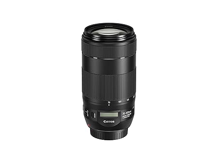 Canon 70-300 mm F/4-5.6 is II USM Lens (Black)