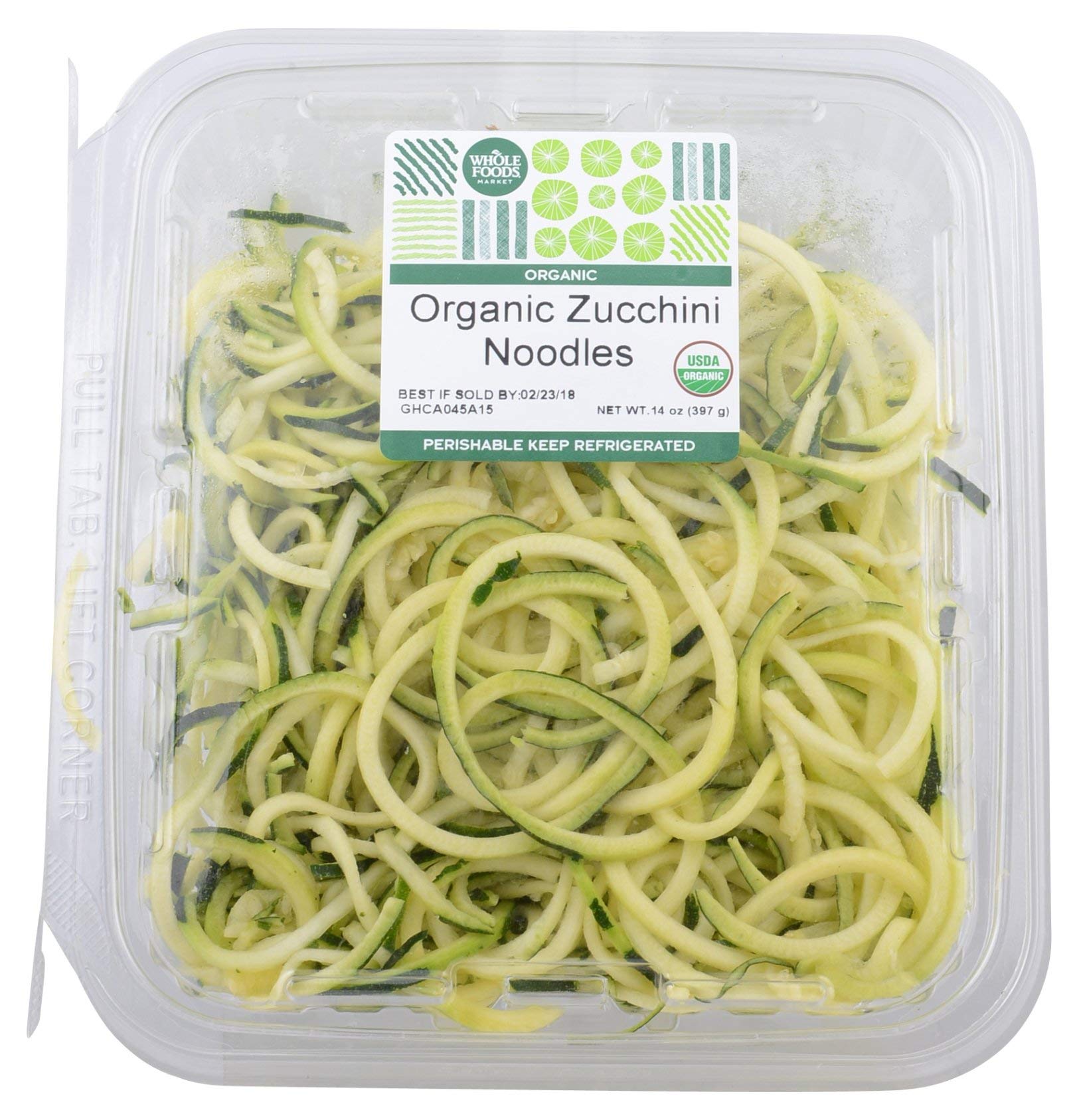 Zocchi出品になります。 Renaissance Food Group Organic Zucchini Noodles, 14 Oz | Grocery
