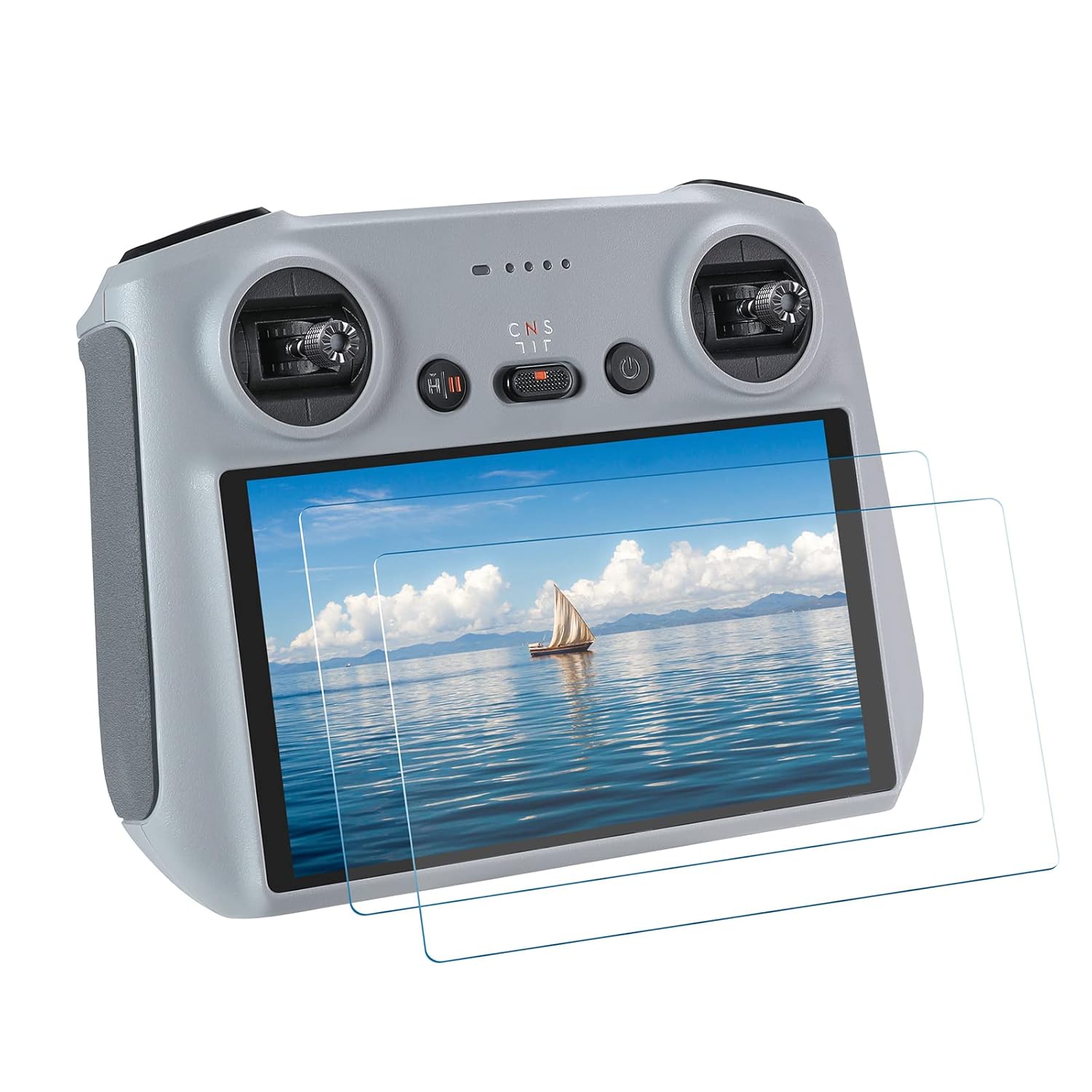 2pcs Tempered Glass Screen Protection for Mavic 3/Mavic 3 pro/Mini 3 Pro/Mini 4 Pro/Air 3 Controller, HD Tempered Glass 9H Hardness Matte Screen Protector for DJI RC/RC 2 Display Remote Controller