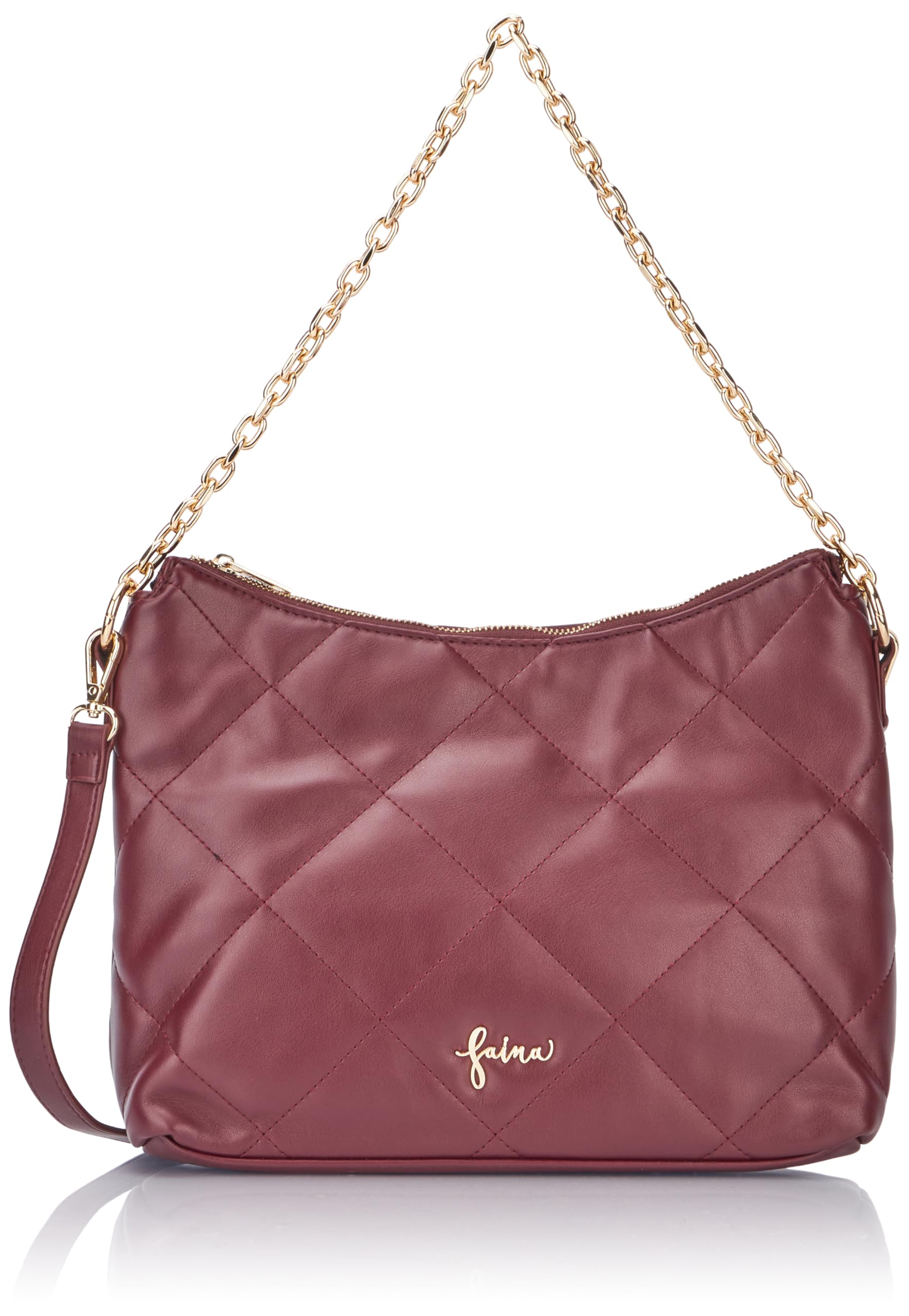 NAEMI Women's Handbag, Dark Cherry, One Size