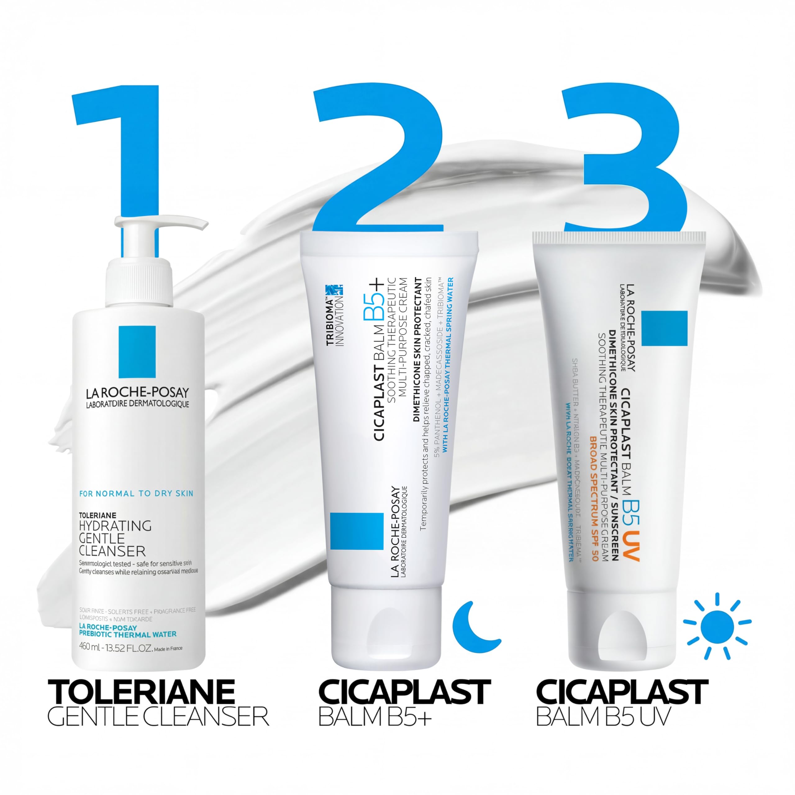 La Roche-Posay Cicaplast Baume B5 krem, 1 opakowanie (1 x 40 ml)