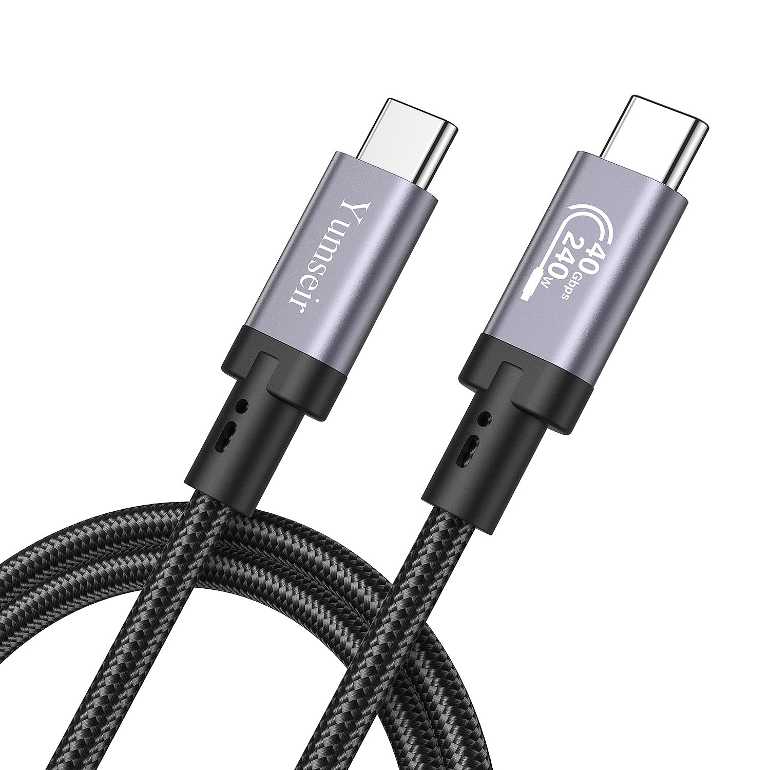 Cavo USB 4 per Thunderbolt 4 3 m, cavo USB C con larghezza di banda 40 Gbps, ricarica 240 W, 8K/6K a 60Hz, compatibile con Thunderbolt 4/3, monitor USB C, hub, dock, MacBook, iPhone 17/16
