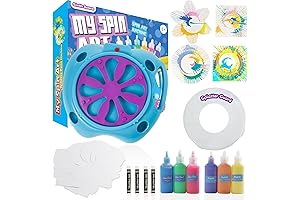Spin and Splatter Machine: A Thrilling Art Adventure for Kids and Adults