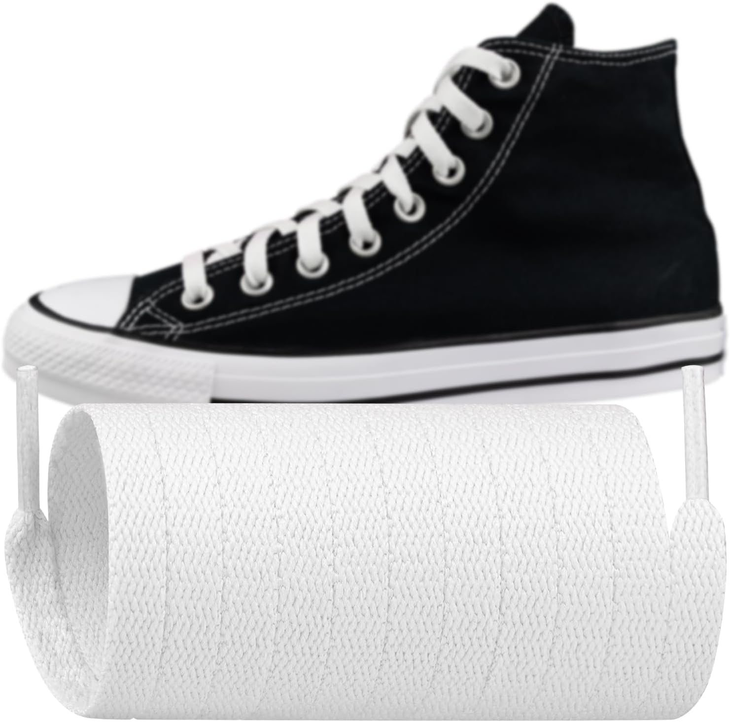 Endoto Shoelaces for Converse Sneaker Shoes Flat Laces Replacement