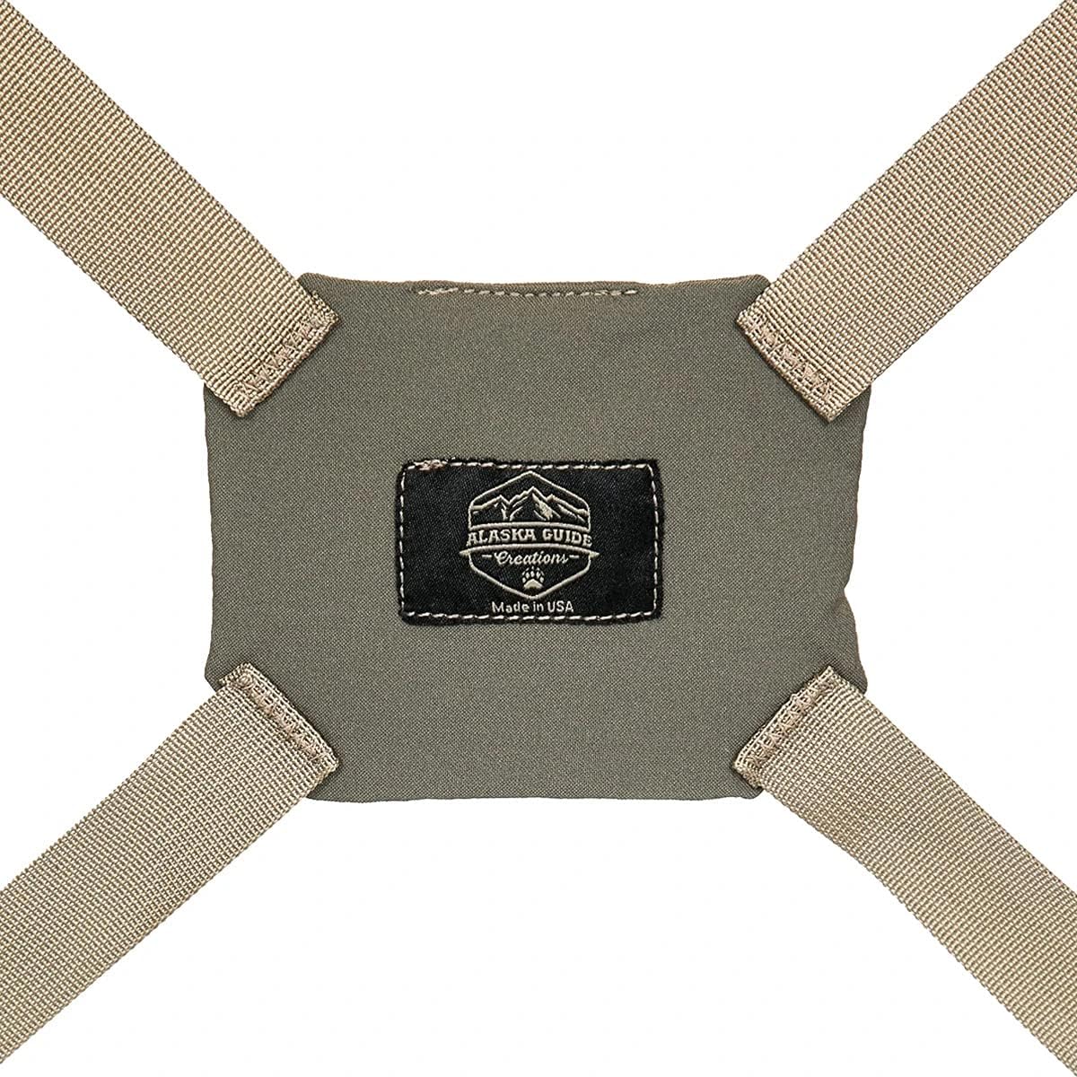 Alaska Guide Creations Ultralight Bino Harness Ranger Green