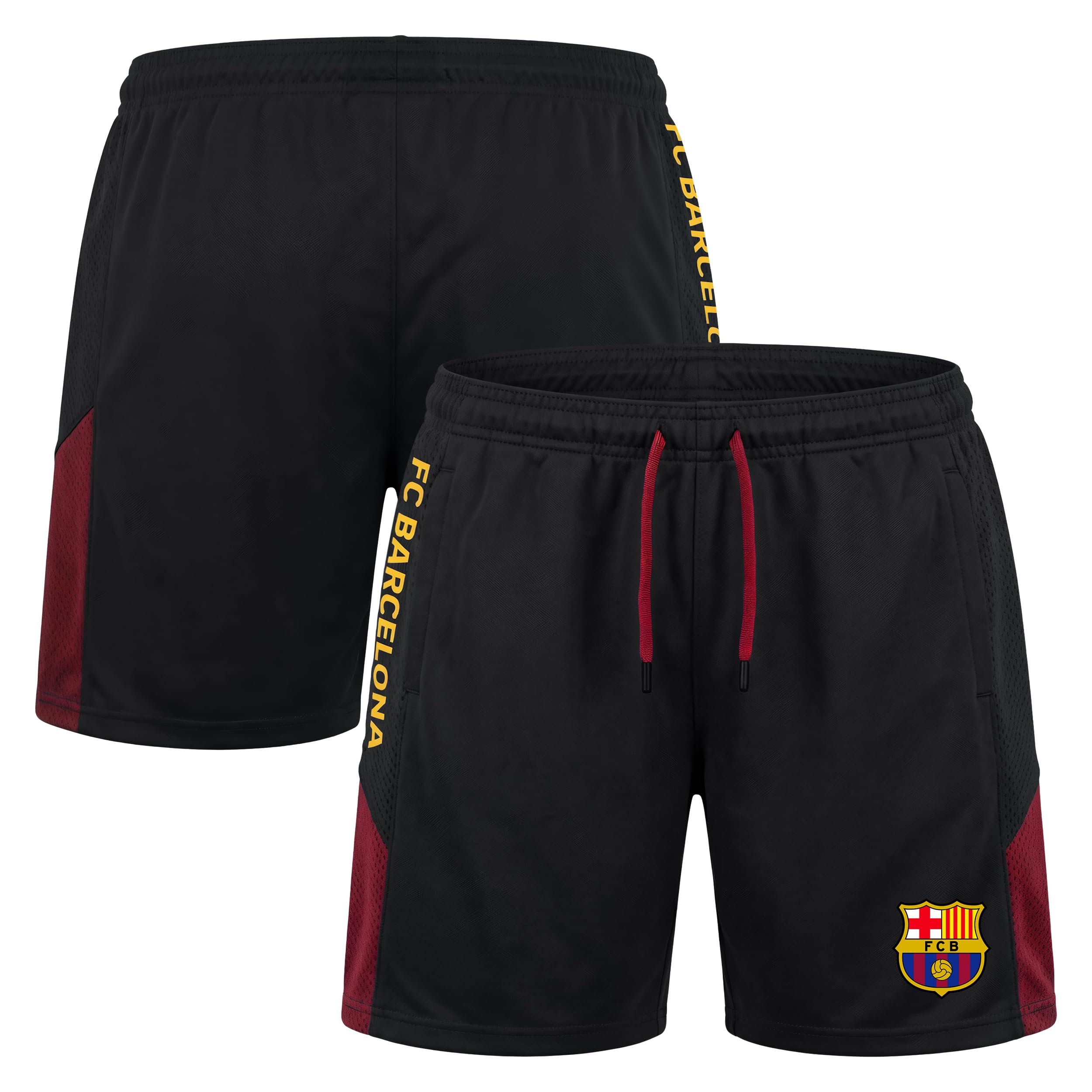 Icon Sports UEFA Champions League Pantalones Cortos de Fútbol para Hombre