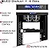 Sysracks - 37-U Server Rack Cabinet with Locking - Free Standing, Rack Mount for Network, Server Equipment - Cooling Fan, Thermostat, PDU, Caster Leveler