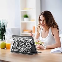 Vista 7 de Supveco Funda para iPad de 9ª/8ª/7ª Generación 10.2 pulgadas (Modelo 2021/2020/2019) con Soporte para Lápiz, Funda Folio Premium con Soporte