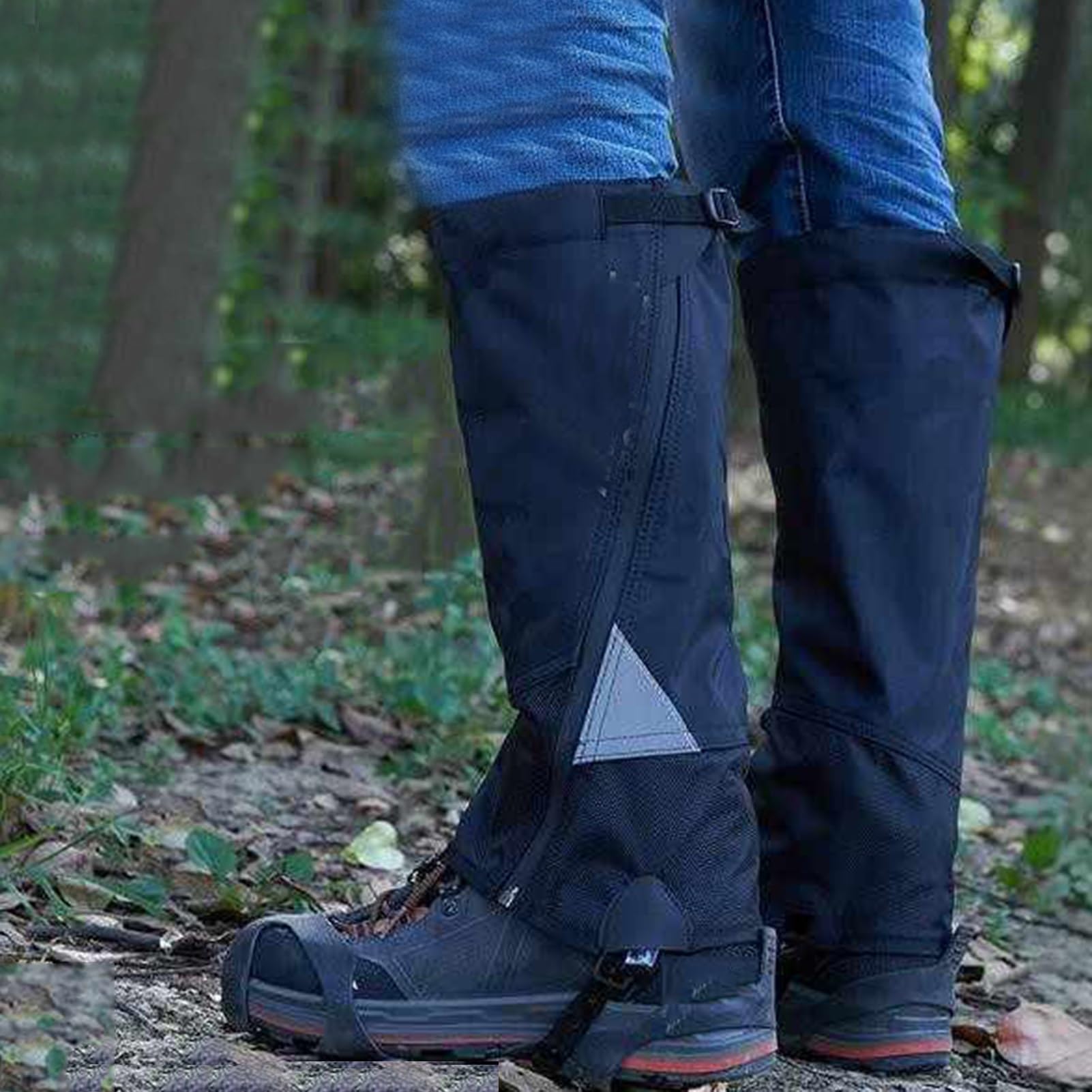 Ghette per Le Gambe, Ghette da Trekking, 1 Paio di Ghette per Le Gambe, Ghette Protettive in Nylon Spesso, Protezioni per I Polpacci per Lavori in Giardino