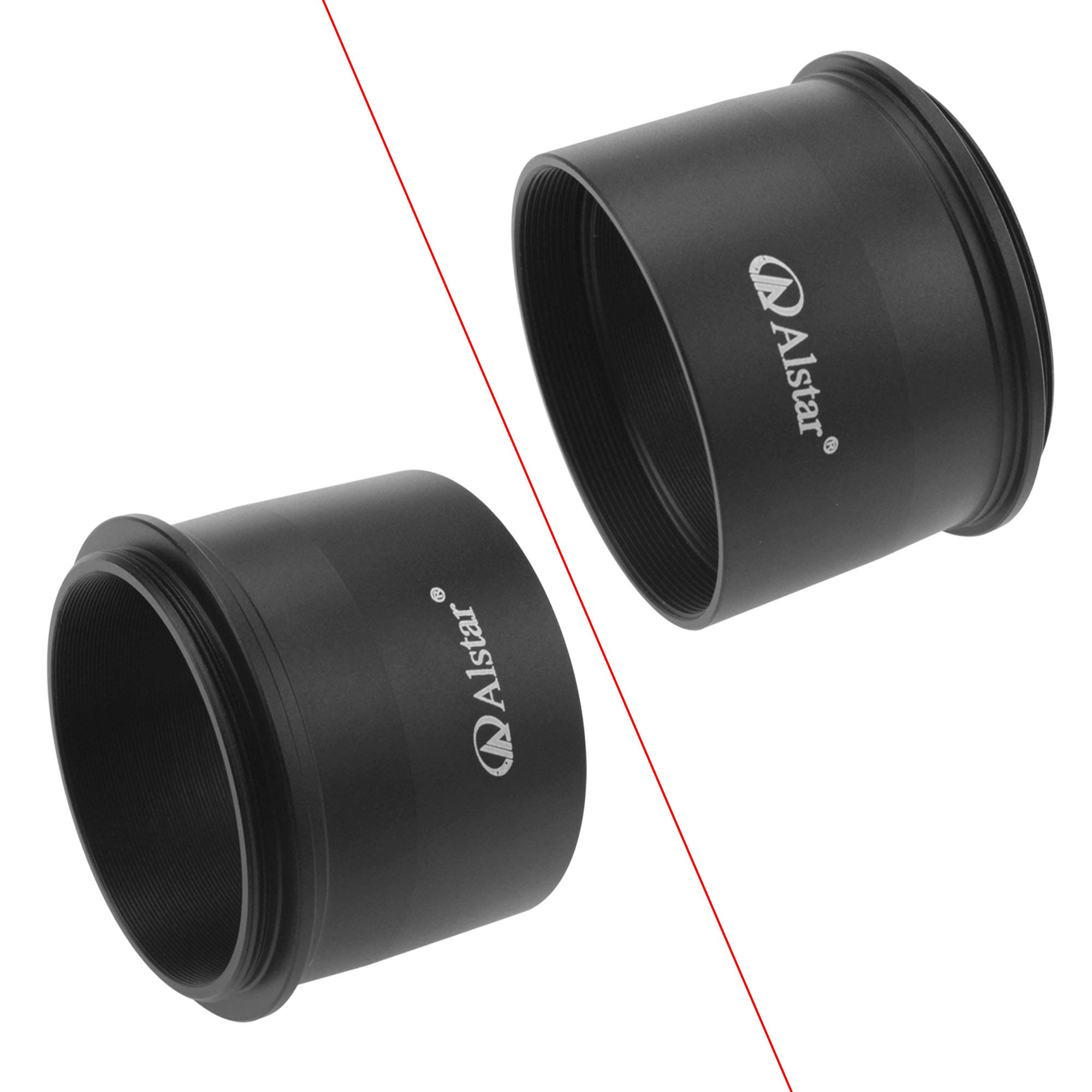 Alstar Adaptateur pour lunette télescope 2 pouces 2 pouces vers M48X0,75