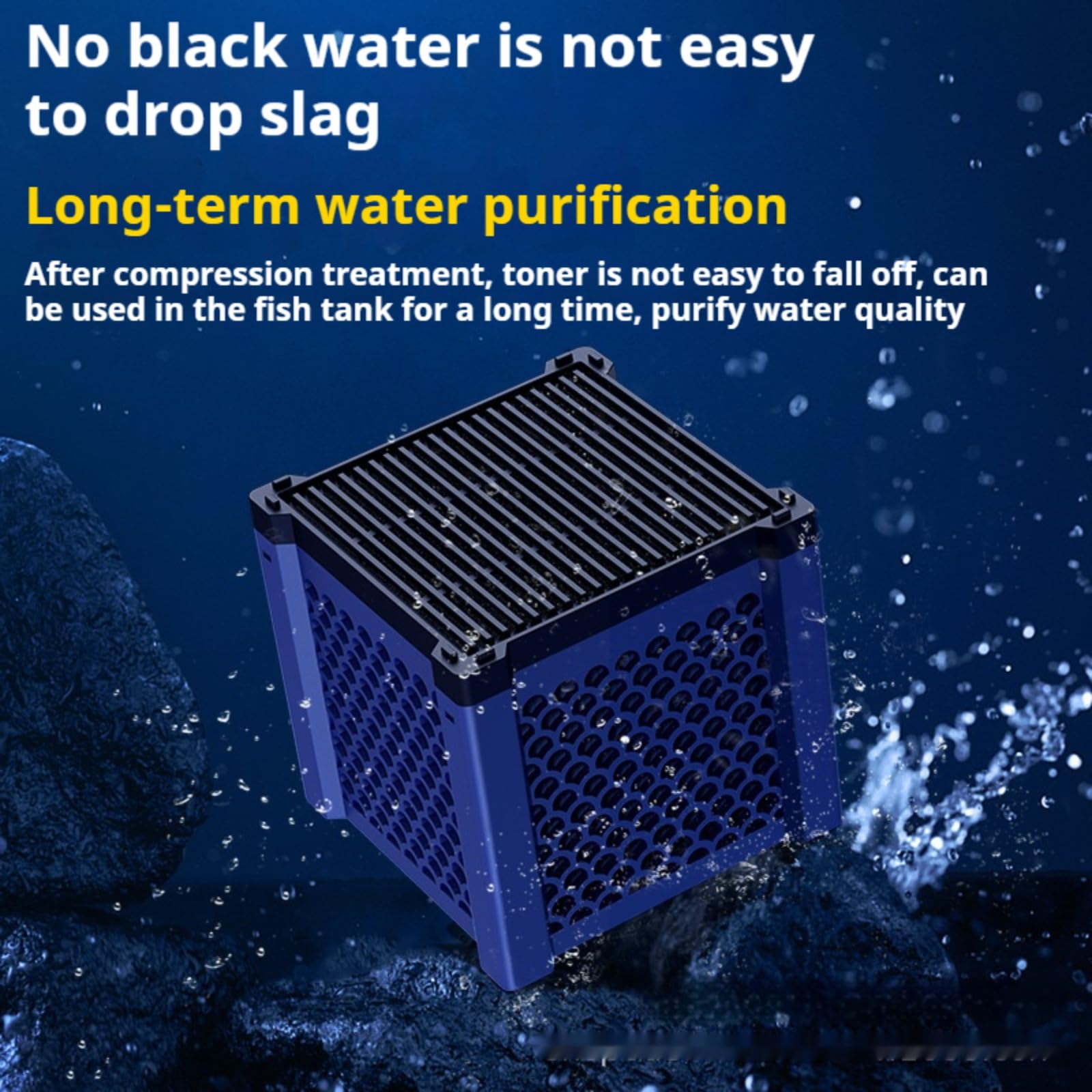 Filtre à charbon actif pour chevaux, filtre à charbon actif cube pour chevaux, bac à eau pour chevaux, purificateur d'eau Clever Cube au charbon actif pour chevaux, filtre à eau pour la purification