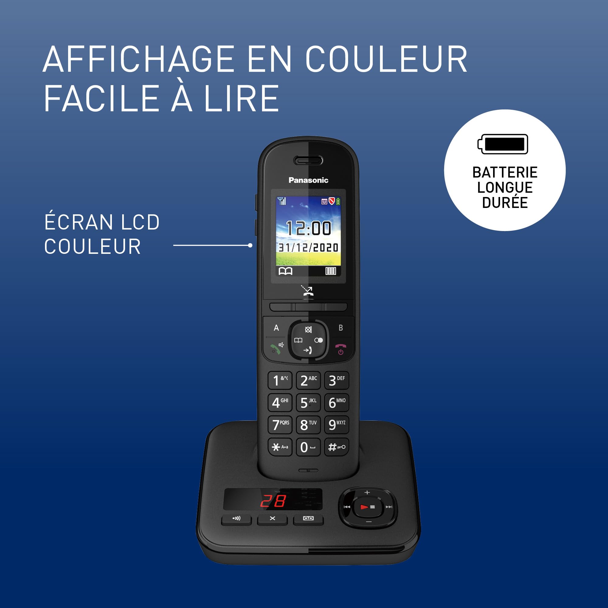 PANASONIC KX-TGH 720 FRB