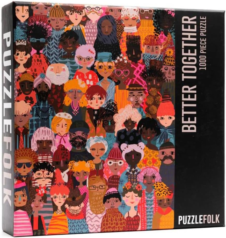 Better Together 1000 Piece Puzzle Featuring People Around The World!