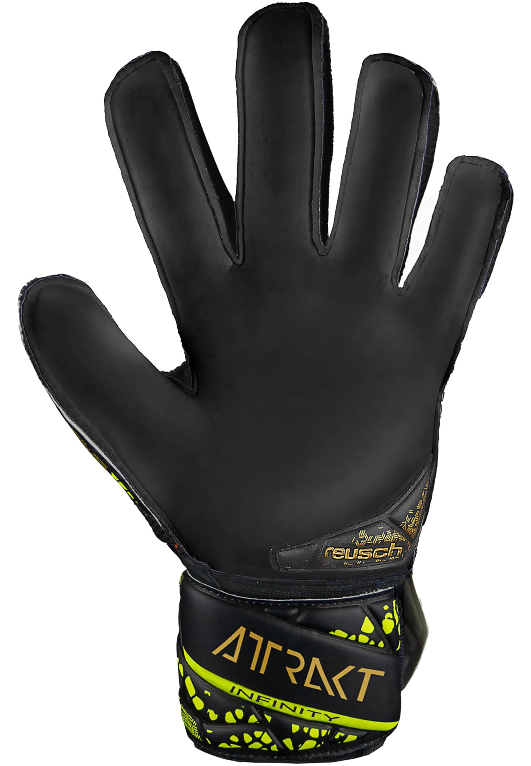 Reusch Unisex młodzieżowe rękawice bramkarskie Infinity Finger Support Junior