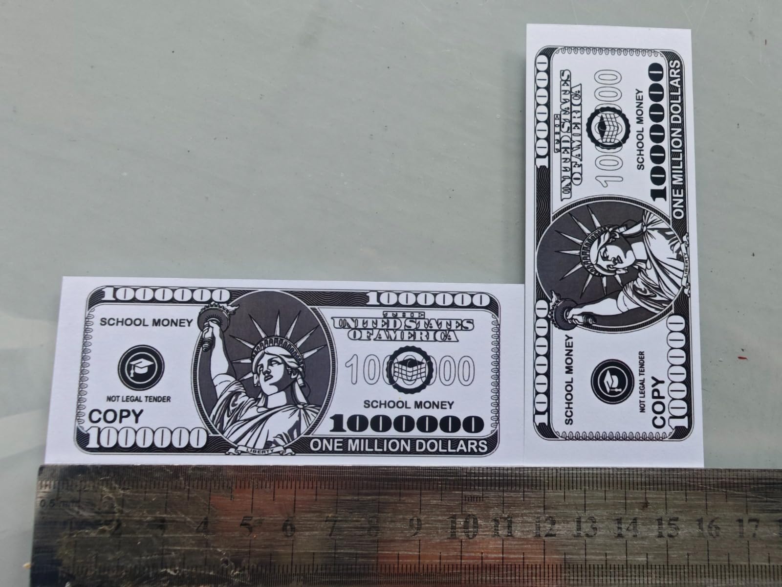 BOOSTEDBLUE 1 Million Dollars Bill | 100 Prop Money Real one 